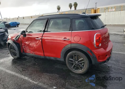 2014 Mini Cooper S Countryman z USA, uszkodzony, nr VIN WMWZC3C51EWP29181